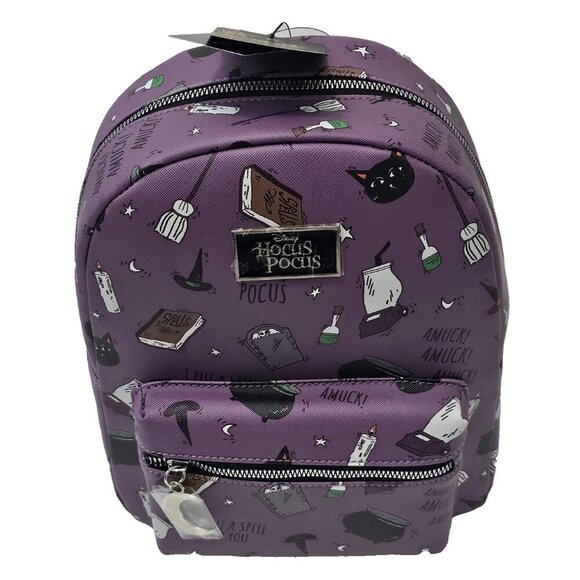 Disney Hocus Pocus Icons Mini Backpack Bioworld NWT - Picture 1 of 5